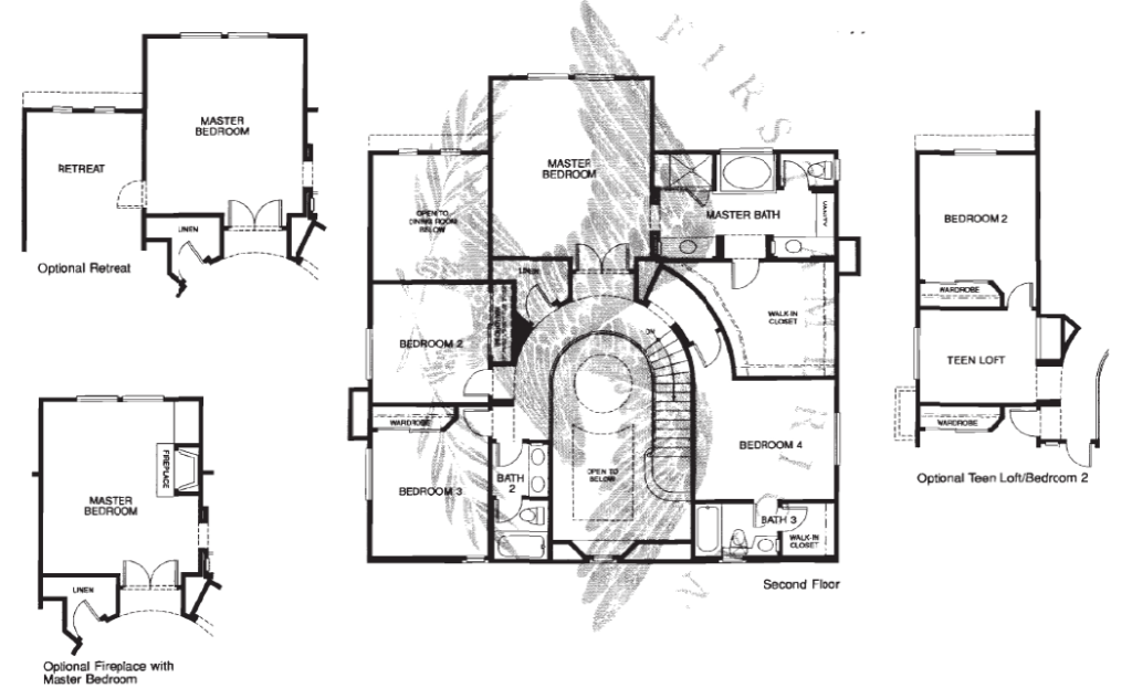 La Costa Valley shelbourne Carlsbad Homes plan 3b