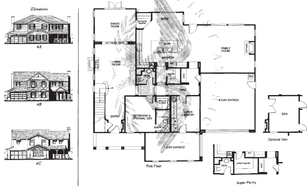 La Costa Valley shelbourne Carlsbad Homes plan 4