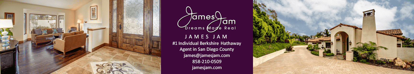 Contact James Jam Luxury Property Specialist – North County Realtor